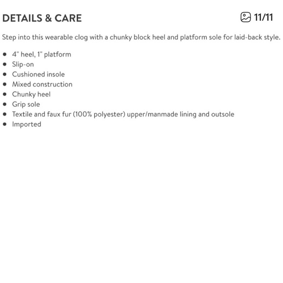 Korks Kork-Ease Lori Faux Fur Clog Mules Slip On - Picture 6 of 6